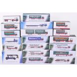 Nineteen Atlas Eddie Stobart 1:76 scale Die-cast Models, various trucks and commercials, in