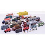 Quantity of Unboxed Corgi Commercial Models and Loads, including Leyland Caledonian Road Services,