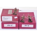 Six John Jenkins Designs The Eighteen Century Collection Figures in Three Boxes, Battle of the