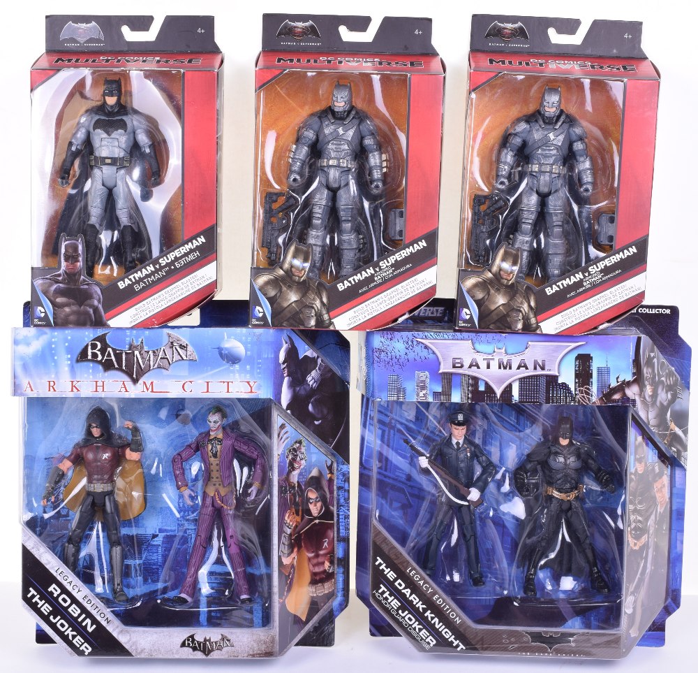 Batman Action Figures, including: Legacy Edition The Dark Knight &The Joker’ Arkham City ‘Robin &