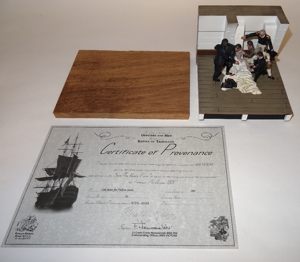 Britains Nelson's Navy Series, matt finish, set 41143 Nelson Death Scene