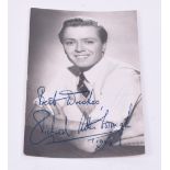 Richard Attenborough signed 6 x 4  Photo 1948 in good condition