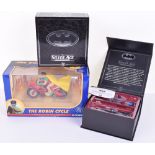 Corgi Batman ‘The Silver Age Collection’ with two limited edition 1960,s DC Comics Batmobile and