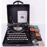 A 1931-1932 Underwood Portable Type-Writer