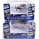 Two Franklin Mint Precision Armour Collection Aircraft 1:48 Scale Models, 98212 Hurricane Mk.II C-UK