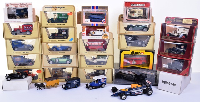 Mixed Collection of Die-Cast Models, 14 x Models of Yesteryear such as Y-23 1922 AEC ‘S’ Type