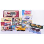 Collection of Corgi Commercial Models, including 09802 ERF 8 Wheel Rigid with load and unpainted