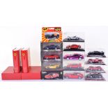 Collection of Various Ferrari Models plus other sports cars, including 3x Hotwheels Ferrari 553F1,