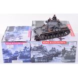 Two King and Country Models, WWII German Forces “German Panhard Armoured car with 2 crew” WSS125