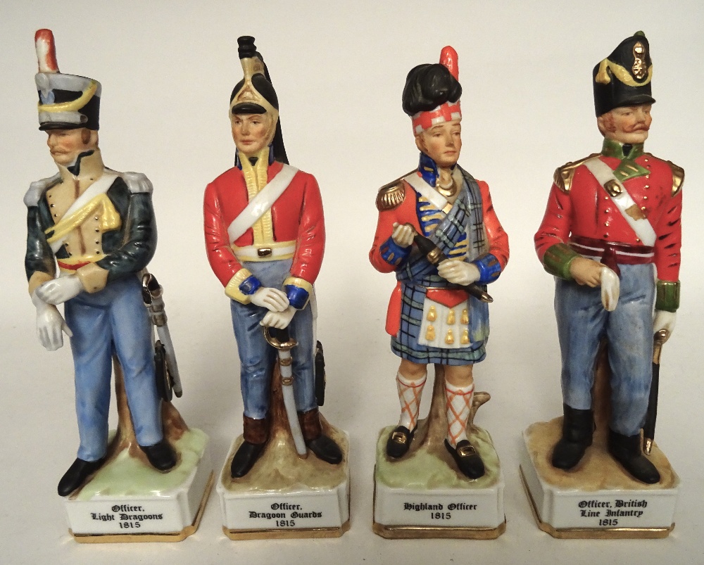 Porcelain Military Figurines