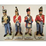 Porcelain Military Figurines