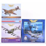 Three Corgi The Aviation Archive Scale Models, 47304 Avro Lancaster ‘The Dam Busters’ 1:144 scale,