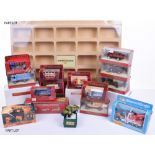 DS75 Matchbox ‘Yesteryear’ Wall display unit 520mm x 70mm x 775mm plus 26 Models of Yesteryear