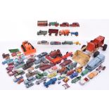 Quantity Of Playworn Diecast Models, including Triang Spot On, Dinky Toys, Corgi Toys,Matchbox Toys,