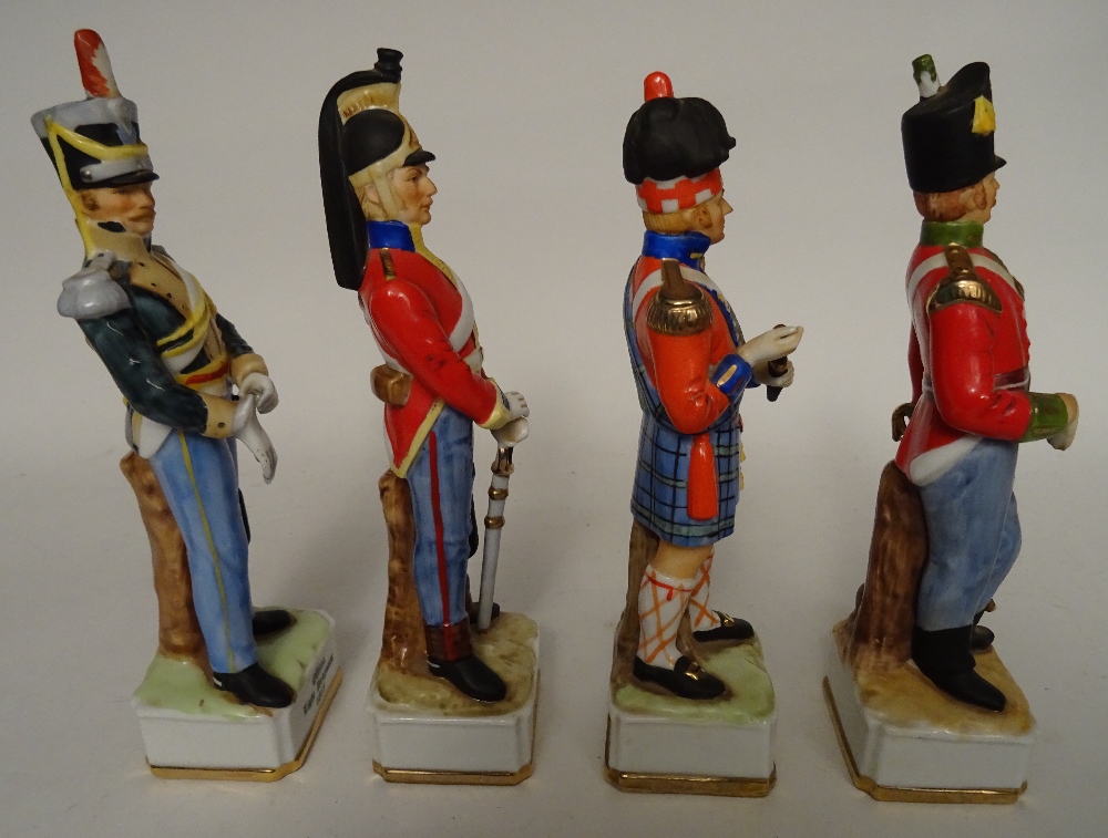 Porcelain Military Figurines - Image 4 of 6