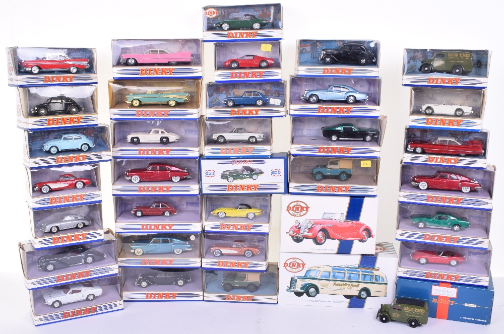 Collection of Dinky Matchbox Models, DY-11 1948 Tucker Torpedo, DY-4 1950 Ford E83W 10 CWT Van, DY-