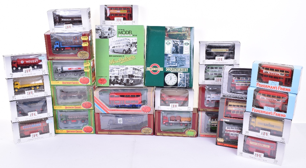 Twenty Six EFE Bus/Coach/Lorries, including Country Buses Ltd edition set 2, 80th anniversary of