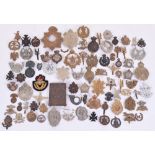 Selection of Damaged and Reproduction British Military Cap Badges and Insignia