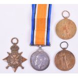 Selection of Great War Casualty Medals