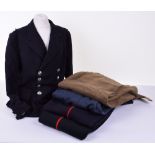 Selection of British military Issue Trousers