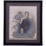 Victorian Framed Picture of Lancer Interest