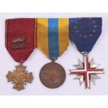 Group of Three French World War Two Medals