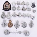 Selection of Police Cap Badges & Collar Badges