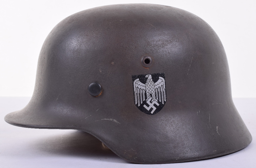 World War Two German Army Steel Combat Helmet