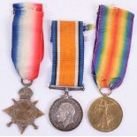 WW1 1914-15 Star Medal Trio Royal Naval Reserve