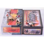 Six Conte Collectibles The Patriot Figures in Two Boxes