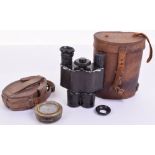 Boer War / WW1 British Officers Field Glasses / Binoculars