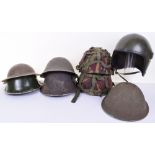 Selection of Military Helmets