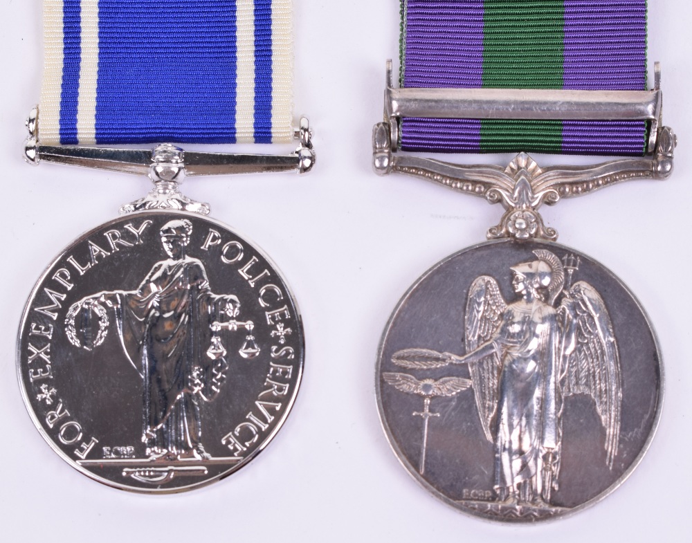 General Service Medal Malaya and Police Long Service Medal Pair - Image 4 of 4