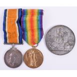 WW1 Medal Pair Royal Navy