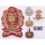 Selection of Royal Marines Badges and Insignia