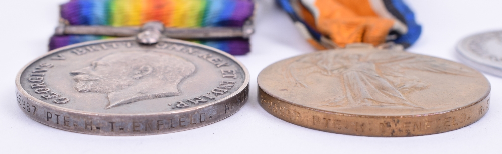 WW1 Medal Pair Royal Sussex Regiment - Image 2 of 3