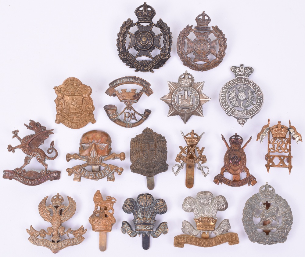 Selection of British Military Cap Badges