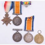 Selection of WW1 British Medals