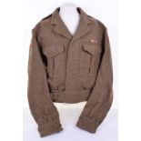 1949 Pattern HQ Land Forces Hong Kong Royal Electrical & Mechanical Engineers Battle Dress Blouse