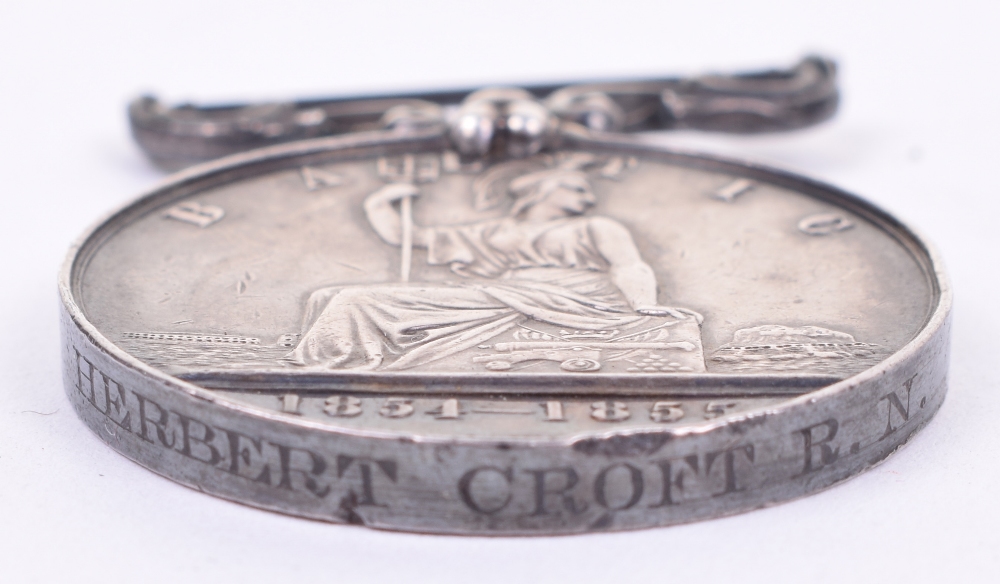 Victorian Baltic Medal Royal Navy - Image 3 of 3