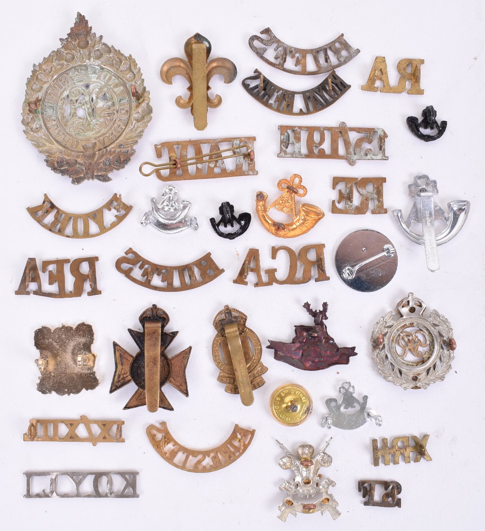 British Regimental Cap Badges, Collar Badges and Shoulder Titles - Image 2 of 2