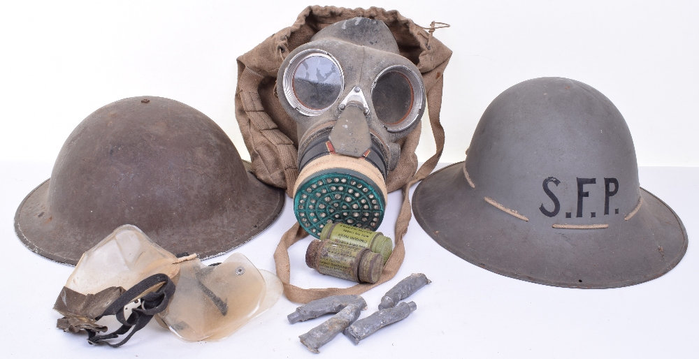 World War Two British Military Issue Steel Helmet