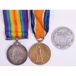 WW1 Medal Pair Royal Sussex Regiment