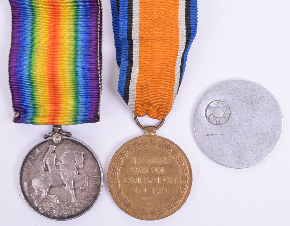 WW1 Medal Pair Royal Sussex Regiment - Image 3 of 3