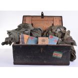 Trunk of British Military Items