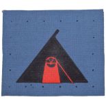 WW2 59th (Staffordshire) Infantry Division Cloth Formation Sign