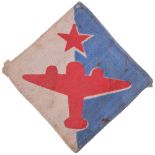 WW2 Indian Air Formation Signals Cloth Formation Sign