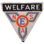 WW2 E.N.S.A Welfare Cloth Formation Sign