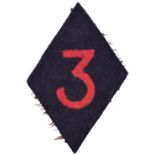 23rd Field Regiment Royal Artillery Cloth Formation Sign