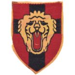 1st Independent Belgium Brigade Group Cloth Formation Sign